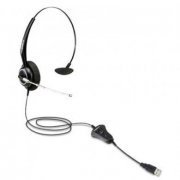 Intelbras Headset THS 55 USB cabo de 2.4M controle de