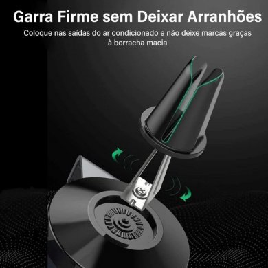 Ugreen suporte celular veícular ventilação por gravidade