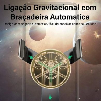 Ugreen suporte celular veícular ventilação por gravidade