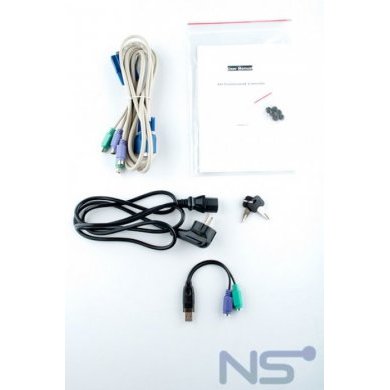 41000 HAMMER KVM LCD 1U Tela 15 Rack 19 Polegadas