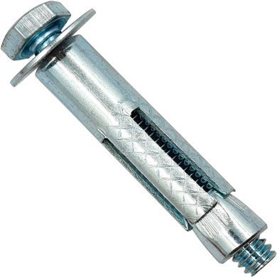 41105 Kit 10x Chumbador CBA com parafuso 1/4 x 2 polegadas