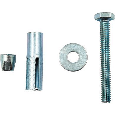 41105 Kit 10x Chumbador CBA com parafuso 1/4 x 2 polegadas