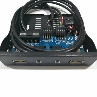 Painel Frontal 2x USB 2.0 9 Pinos + HD Audio