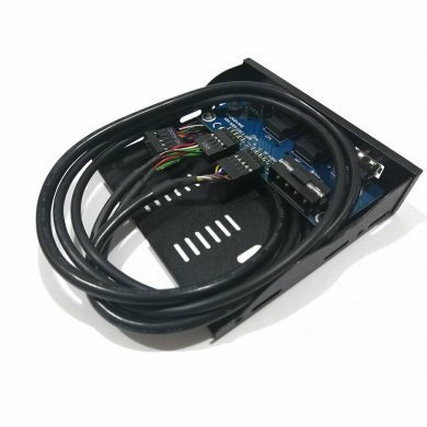 Painel Frontal 2x USB 2.0 9 Pinos + HD Audio