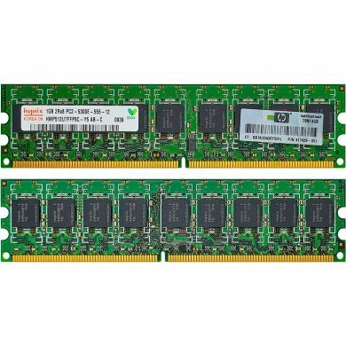 417439-051 Kit 4GB memoria HPE DDR2 1GB 667Mhz 2RX8 PC2-5300E