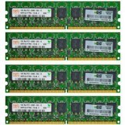 Kit 4GB memoria HPE DDR2 1GB 667Mhz 2RX8 PC2-5300E EC ...