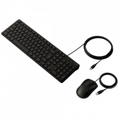 4294100 Intelbras kit mouse e teclado CCI 20 com fio USB preto