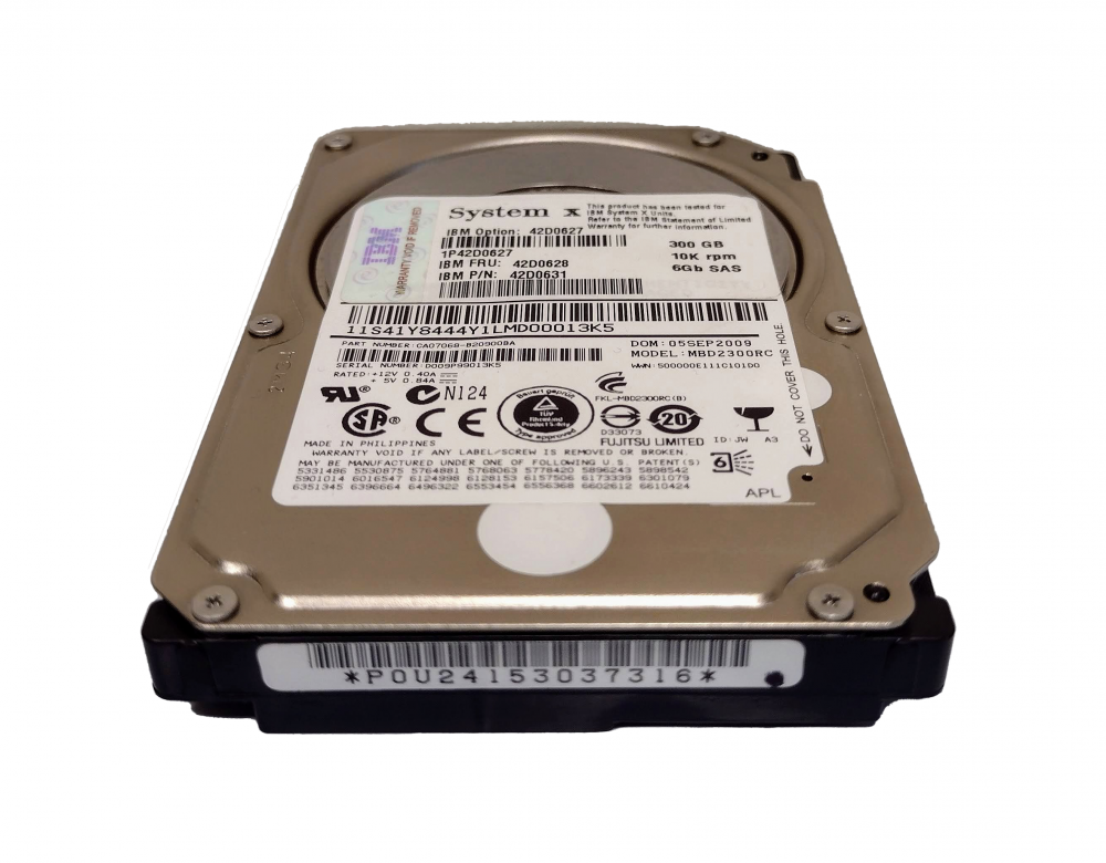 PCパーツ IBM 42d0628?300?GB 10?K 6?Gbps SAS NHS HD 42D0628 IBM HD 300GB 10K 6GB SAS 2.5 POL. SFF NHS