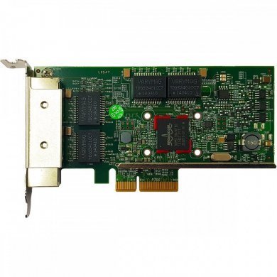 DELL Placa de rede 4x Gigabit RJ45 PCIE x4