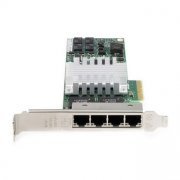 Placa de Rede HP NC364T Quad Port 4x RJ45 Gigabit PCI-E x4 (Embalagem OEM, não acompanha driver e manual)