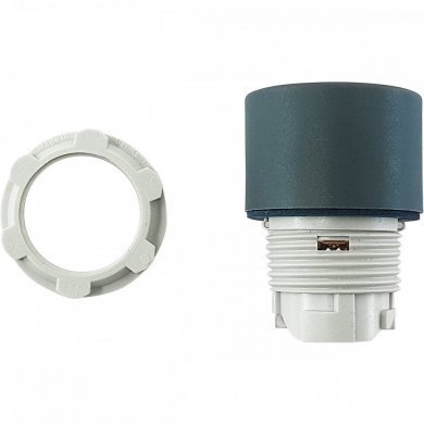 Botão Pulsador EAO 29MM guarda alta branco opaco