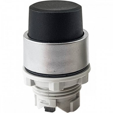 44.706.20 Botão Pulsador EAO 29MM não faceado preto opaco