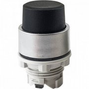 Botão Pulsador EAO 29MM não faceado preto opaco 