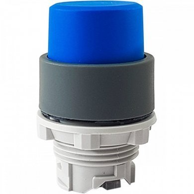 44.706.66 Botão Pulsador EAO 29MM não faceado azul opaco