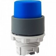 Botão Pulsador EAO 29MM não faceado azul opaco 