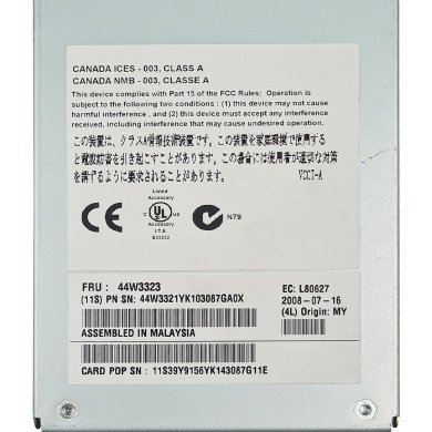 44W3323 IBM Lenovo BladeCenter Optical Pass-thru Module OPM