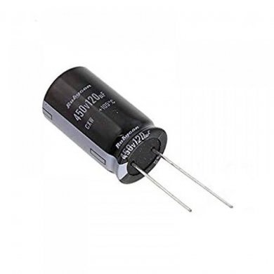 450CXW120MEFC18X31.5 Capacitor eletrolitico 120uf 450V 31.5 x 18mm