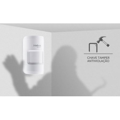 Intelbras sensor de movimento passivo IVP 8000 PET