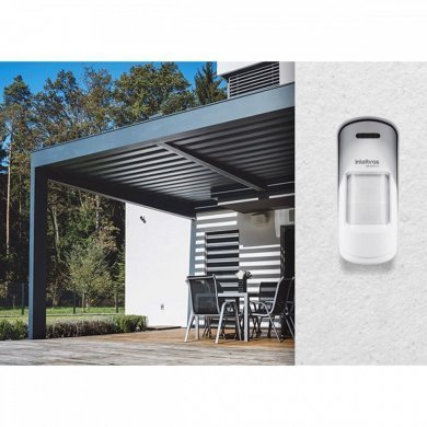 Intelbras sensor movimento passivo sem fio area externa