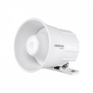 4543544 Intelbras Sirene 105 DB SIR 1000 - BRANCA
