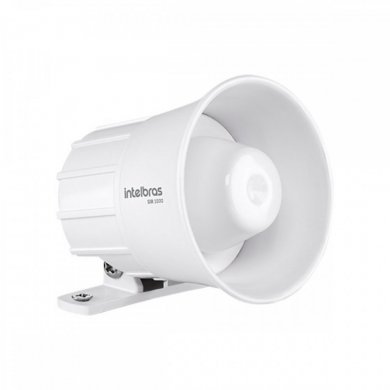 4543544 Intelbras Sirene 105 DB SIR 1000 - BRANCA