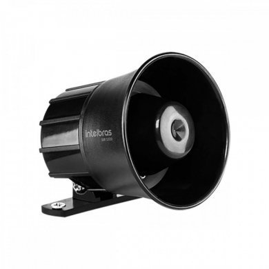 4543545 Intelbras Sirene 105 DB SIR 1000 - PRETA