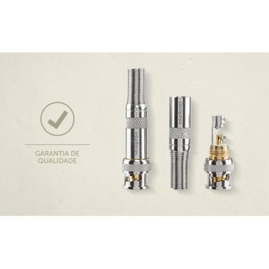 Intelbras Conector BNC mola 10 peças Conex 1000