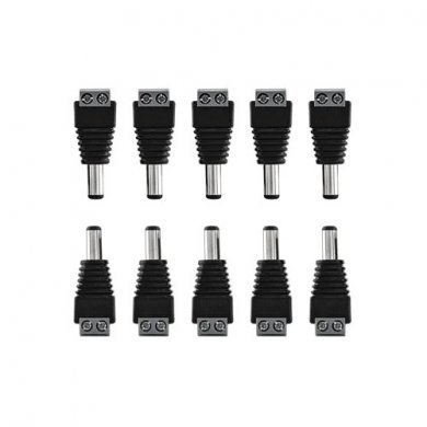 4568005 Intelbras conector P4 macho 2.1 com borne (kit 10x)