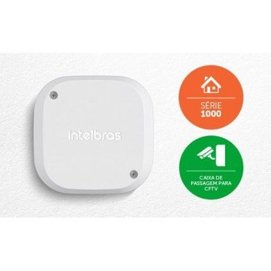 4568008 Intelbras caixa de passagem CFTV VBOX 1100 interna