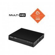 Intelbras Gravador DVR 4 canais MHDX 1204 MULTI-HD compatível com HDCVI, AHD, HDTVI, IP e analógico