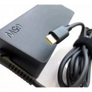 Fonte USB-C 65W para Notebook plug Type-C 100-240VAC Bivolt Automatico, plug energia AC 3 pinos Brasil