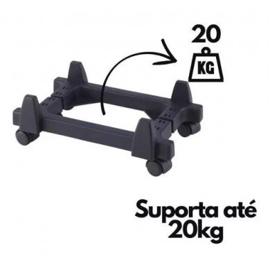 4624 Force Line Suporte para Gabinete com rodízios