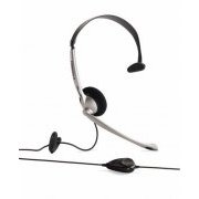 Headset Plantronics M114 Microfone cancelador de ruídos, Controle de volume, Conector padrão 2.5mm