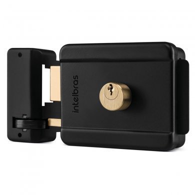 Intelbras Fechadura Elétrica FX 500 Preto