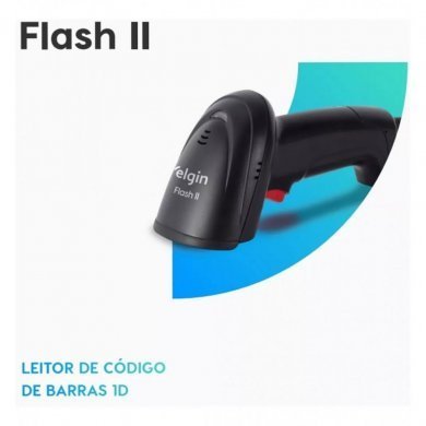 Elgin Leitor Código de Barras CCD Flash USB