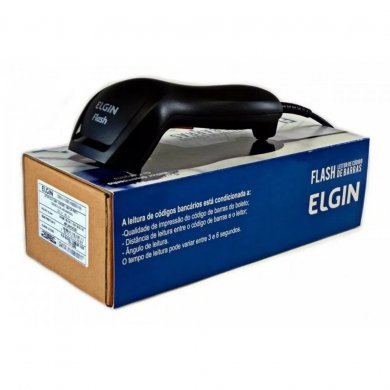 Elgin Leitor Código de Barras CCD Flash USB