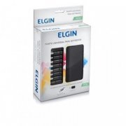 Elgin Fonte Universal Para Notebook 90W Com 8 Conectores Móveis, 1 Conector Fixo