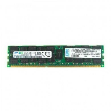 46W0672 IBM Lenovo Lenovo Memoria Genuina 16Gb DDR3 1600MHz ECC