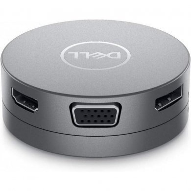 470-AERT Dell Dock Station USB-C 7 em 1 DA310 RJ45 HDMI VGA