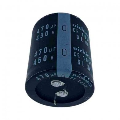 Kit 10 capacitores 470uF 450V 35mm x 40mm