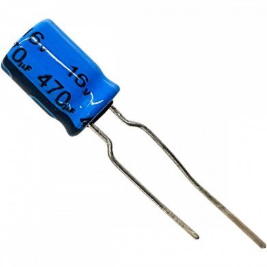 470UF-16V-CD110-7312A Kit 25x capacitor eletrolitico 470uF 16V 8x12mm