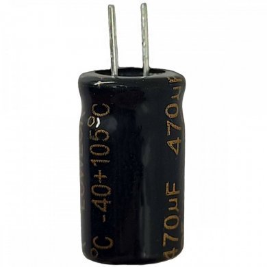 Capacitor Eletrolitico 470uf 25v 8x14mm (Kit 10x)