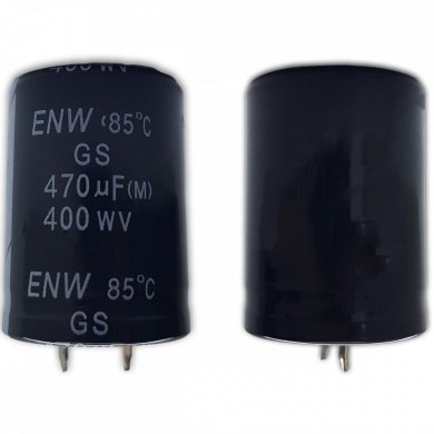 470UF-400V-ENW Capacitor eletrolitico 470uF 400V ENW