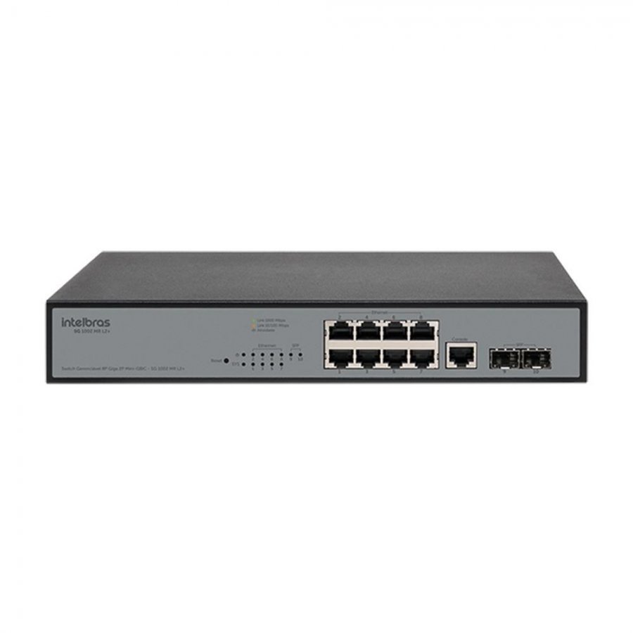 4760041 Intelbras Switch SG 1002 MR L2+ gerenciável