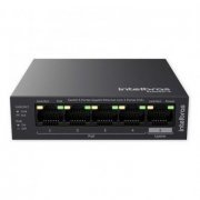 Intelbras Switch 5 portas gigabit POE S1005G-P 10/100/1000Mbps 802.3AT/AF