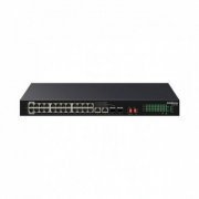 INTELBRAS SWITCH 24 PORTAS 10/100 POE+ S1126F-HPA LAYER 2 + 2 PORTAS HI-POE