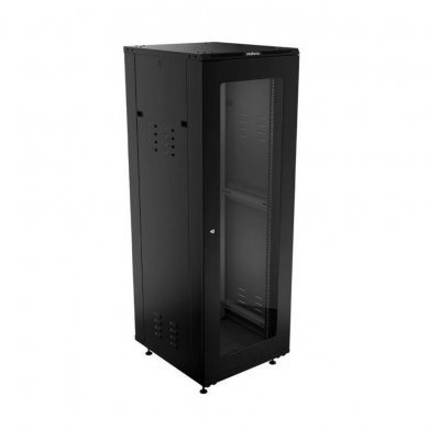 4772467 Intelbras Rack Piso 24U 670mm Preto desmontado