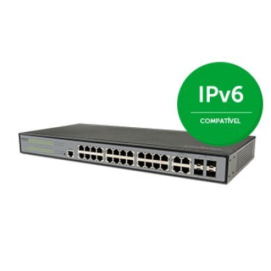 4780027 Intelbras Switch SG2404MR L2+ 24 Portas