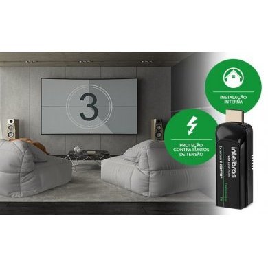 Intelbras VEX 1050 HDMI EXTENSOR HDMI VÍDEO E ÁUDIO
