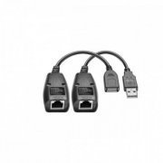 Intelbras Extensor VEX 1050 G2 USB/Cat5e Cat6 50m Transmissor/Receptor